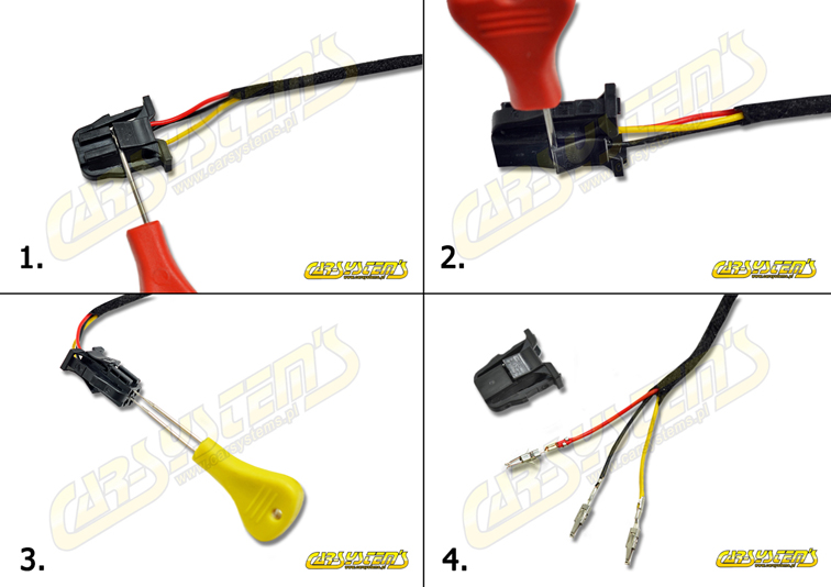 Disassemble / Dismantle - Connectors With Relese Tools - Know How - Instructions - Step by Step